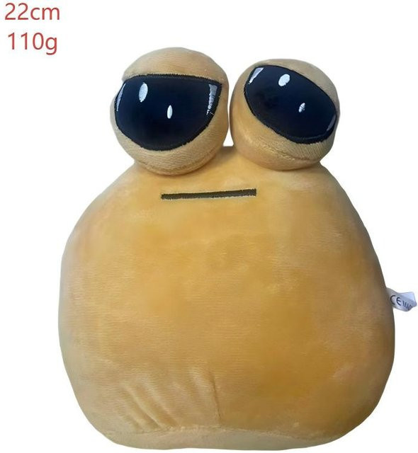 Yiran Health & Beauty Mein Haustier Alien Pou Plüschtier, Gelb, ab 14 Jahre - Bild 1