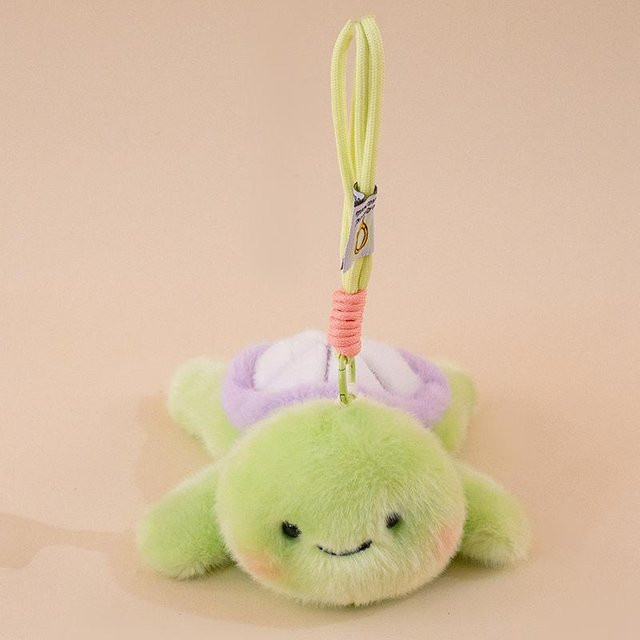 Yiran toy Schildkröte Meerestier, Plüsch Schlüsselanhänger, Grün - Bild 1