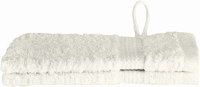 vidaXL Waschlappen SOLUND aus Baumwolle in Creme, flauschig und schnelltrocknend - Bild 1