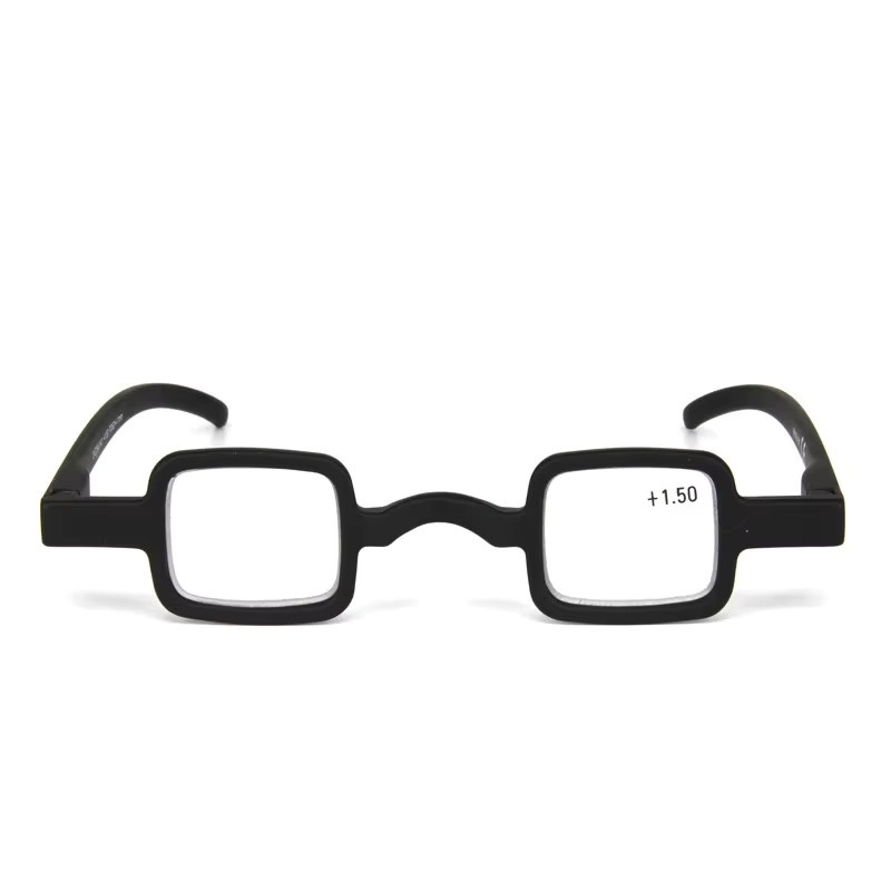 Mai Blume Lesebrille, rund, Vollrand, Kunststoff, Schwarz, Unisex - Bild 2
