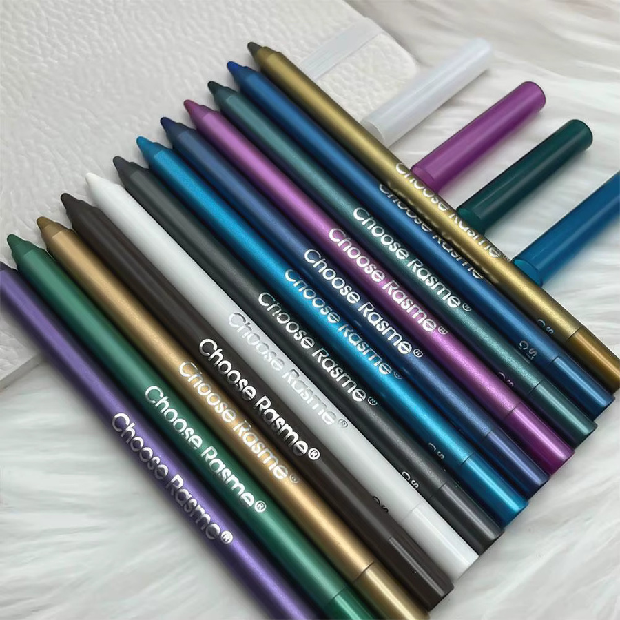 12-teiliges Eyeliner-Stift-Set, schimmernd, Damen - Bild 1
