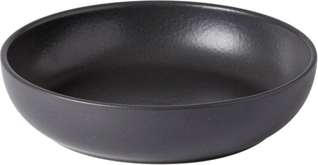 Costa Nova Pacifica Suppenschüssel und Pastaschüssel aus Keramik, Grau, 12er Pack, 990 ml, Durchmesser: 22,1 cm, Höhe: 5 cm - Bild 1