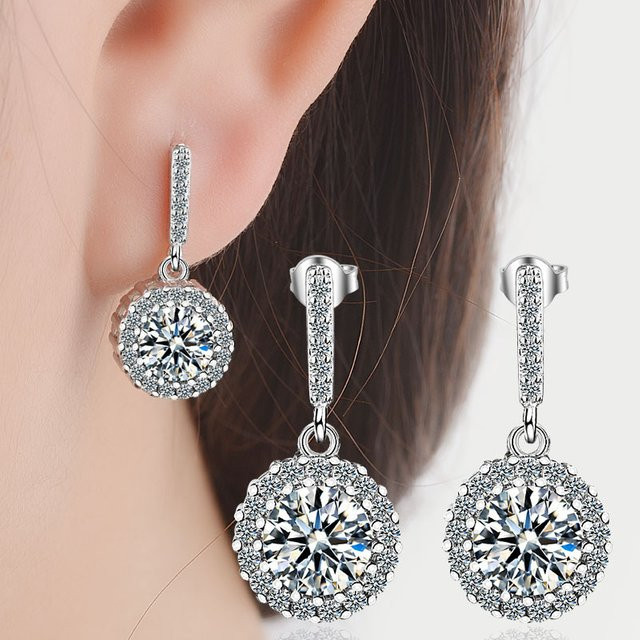 SAY Ohrringe, 925 Silber, Zirkonia, Damen - Bild 1