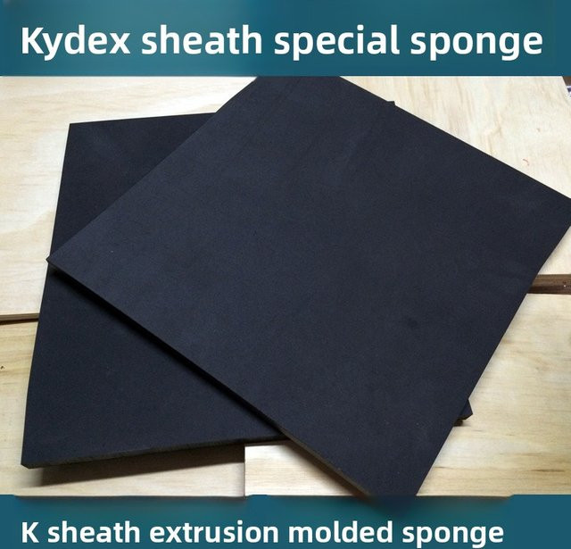 Swayboo 2er-Set EVA-Schaumstoff für Kydex-Messer-Scheiden, Schwarz, B/T/H: 32 x 32 x 1,3 cm - Bild 1