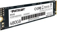 Patriot P310 NVMe M.2 SSD 480 GB Schwarz - Bild 1