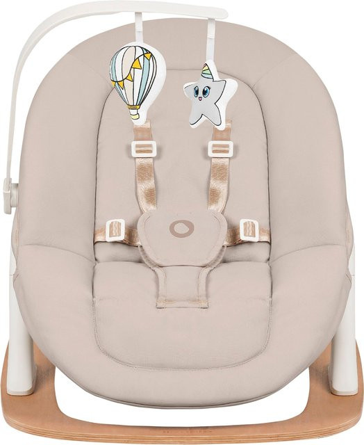 Lionelo Babywippe Celia Rocker für Hochstuhl in Beige - Bild 1