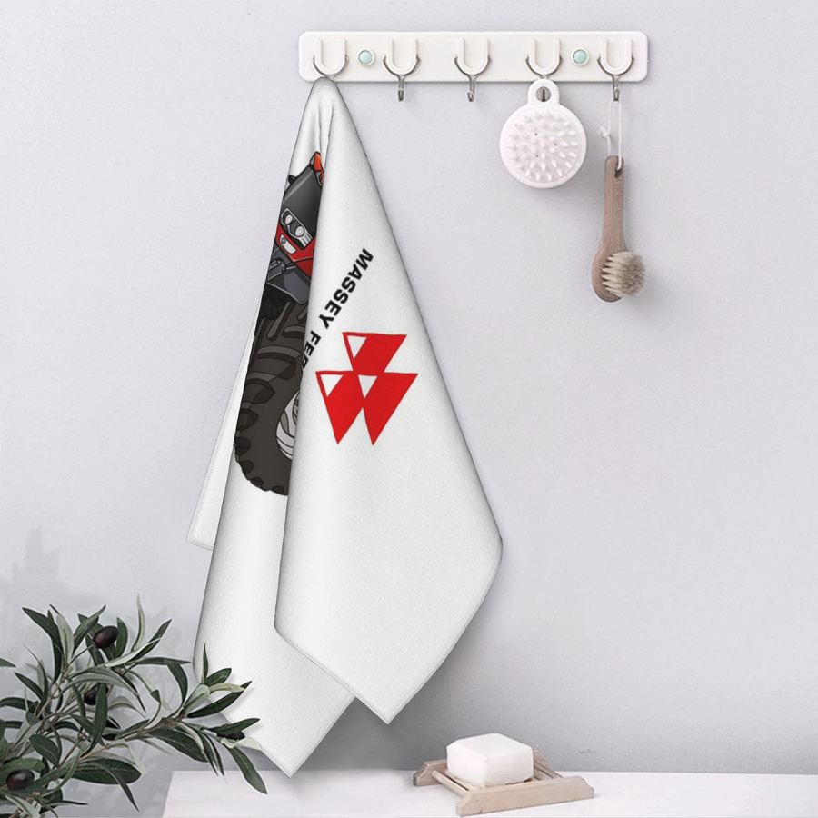 Ka Chen Muda Gesichtstuch aus Baumwolle, Rot, B: 30 cm, H: 60 cm - Bild 2