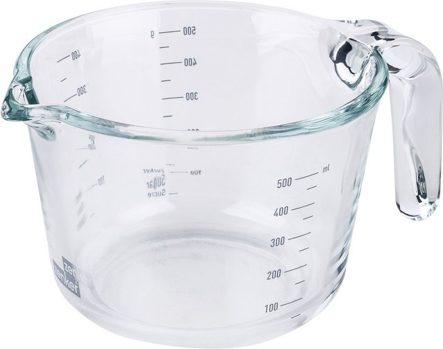 Zenker Messbecher Patisserie aus Glas, transparent, 500 ml - Bild 1
