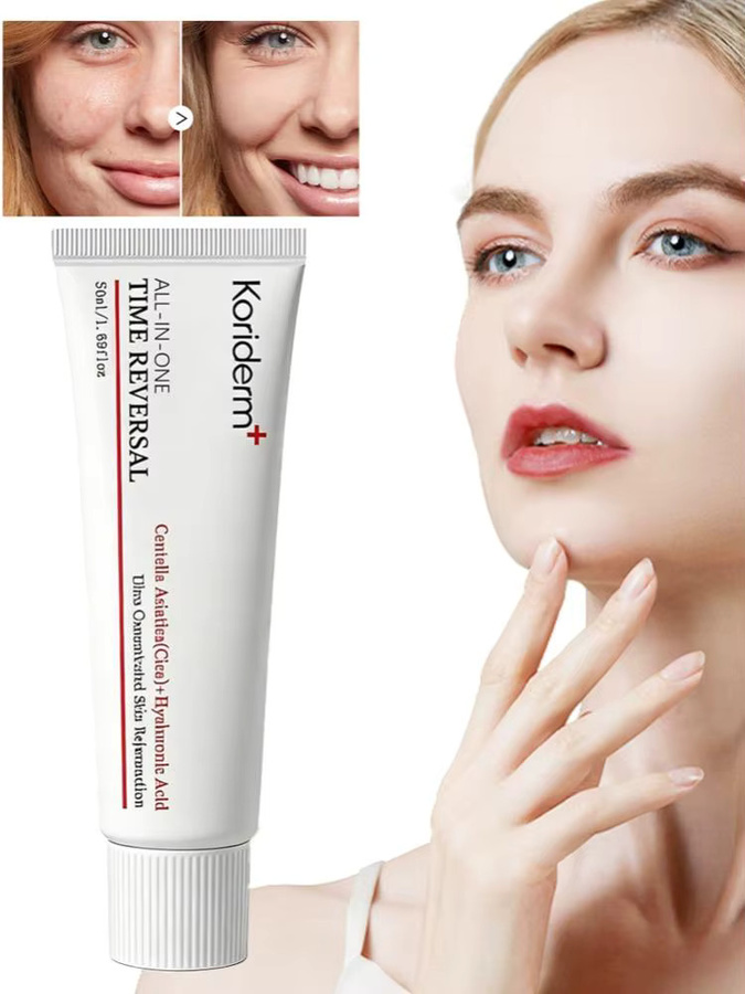 Koriderm All-in-One Anti-Aging-Creme, 50 ml, Centella Asiatica & Hyaluronsäure - Bild 2