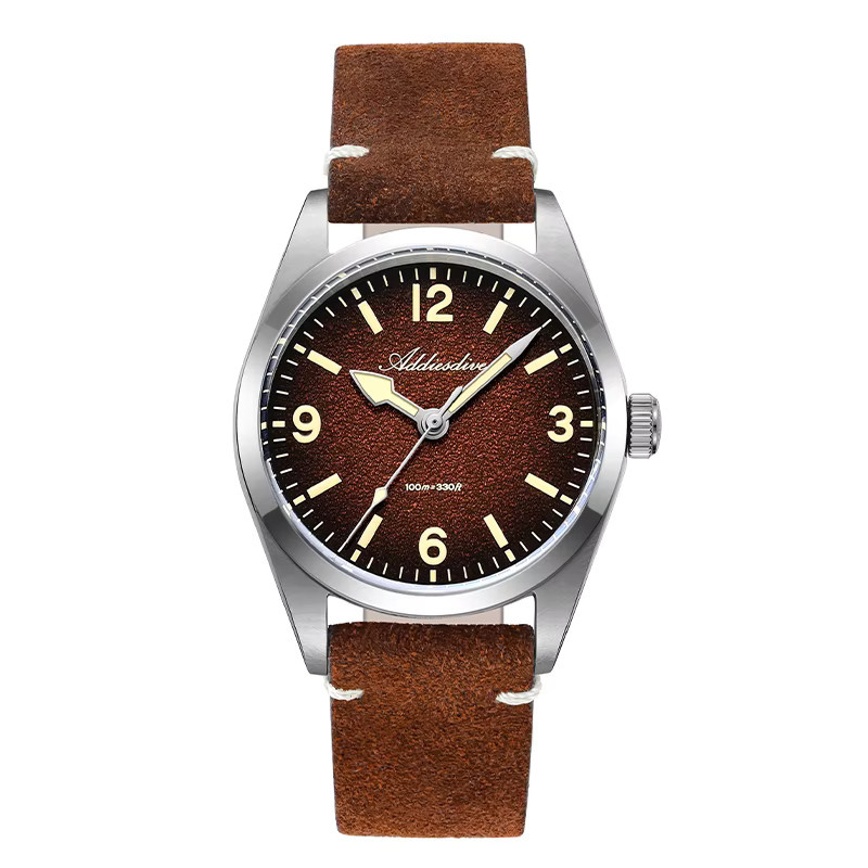 ADDIESDIVE Armbanduhr, Quarz, Edelstahl, Saphirglas, 36 mm, Herren - Bild 6
