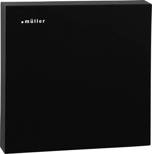 Müller KNX 24706 Raumtemperaturregler TS 30.12 in Schwarz mit Smart Home Integration - Bild 1