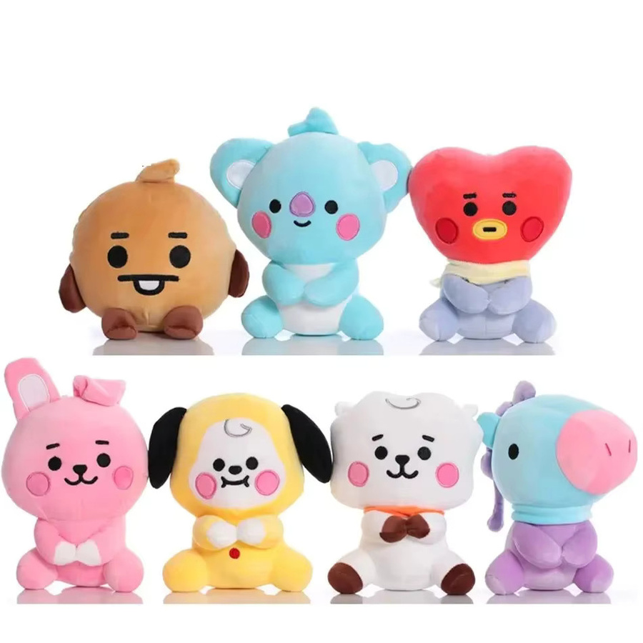 Bandai Tata Koay Shooky Mang Cooky Plüschtier, Rucksack Schlüsselanhänger, Bunt / Mehrfarbig - Bild 2