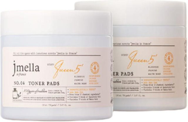 Jmella In France Queen 5 Toner-Pads mit Hyaluronsäure, 2er Set - Bild 1