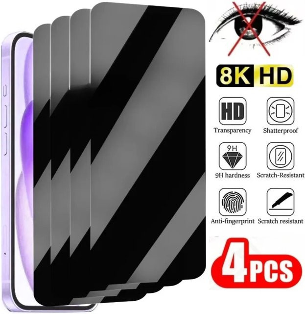 Xiaomi Panzerglas Sichtschutz-Displayschutzfolie für Redmi Note 15 14 13 Pro 5G 12 11 10 11S 10S 15C 14C 13C 12C 10C A3 transparent - Bild 1