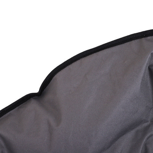 Outsunny Campingstuhl aus Metall und grauem Polyester mit Polsterung, Breite: 80 cm, Tiefe: 80 cm, Höhe: 75 cm - Bild 6
