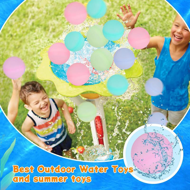 Bai Fen Bai Toys Wiederverwendbare Wasserballons Silikon Bunt / Mehrfarbig - Bild 2