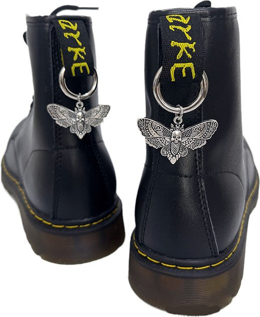 JETTING Schuhzubehör, Kreis Schnalle, Tier Anhänger, Gothic Metall - Bild 1