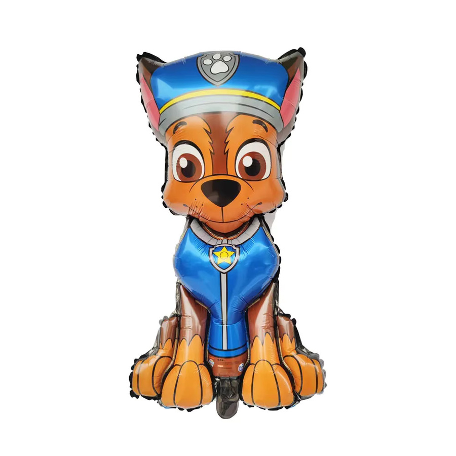 Paw Patrol Rettungshund Chase, Aluminiumfolie Ballon, 4-teiliges Set - Bild 2