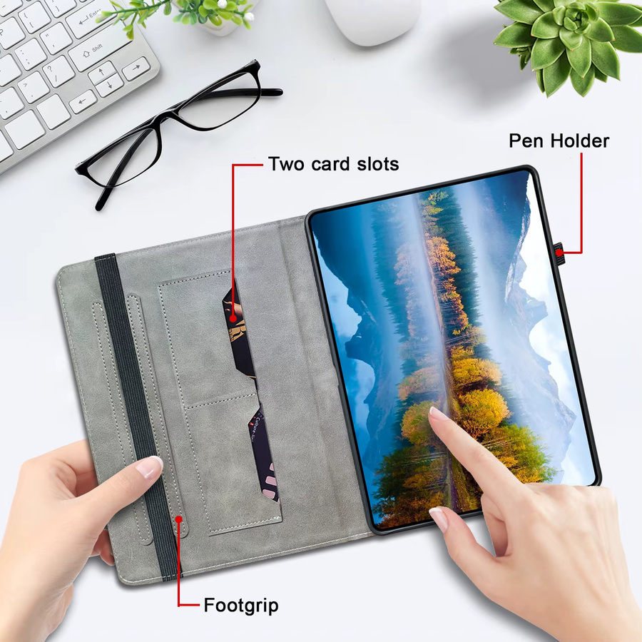 Huawei Tablet Lederhülle für Honor Pad X7 X8a X8B X9A X8 Pro und Matepad Mini M5 Lite T10s SE 10,4 - Bild 4