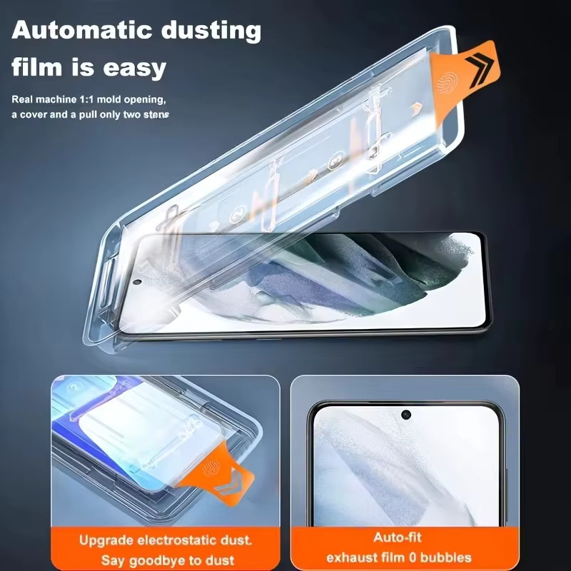Displayschutzfolie aus gehärtetem Glas für Xiaomi Redmi Note 14 13 Pro 5G 12 11 10 15C 15 14C 13C 12C 10C 9 8 7 9s transparent - Bild 2