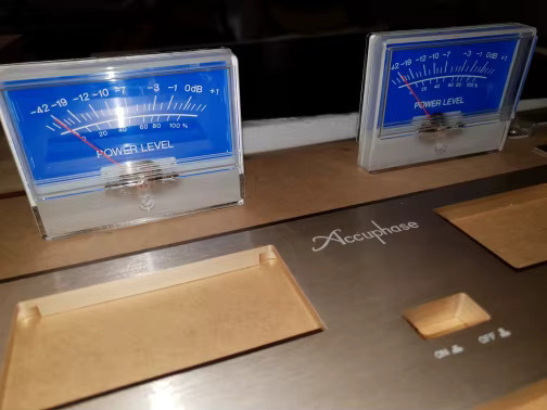 SENGTERBELLE Verstärkergehäuse aus Eisenaluminium mit Goldpanel für AV-Meter-AMP - Bild 3