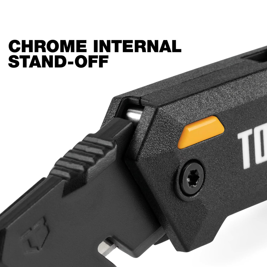 Toughbuilt Kleines Klappmesser TB-H4-12-C aus Edelstahl in Schwarz - Bild 4