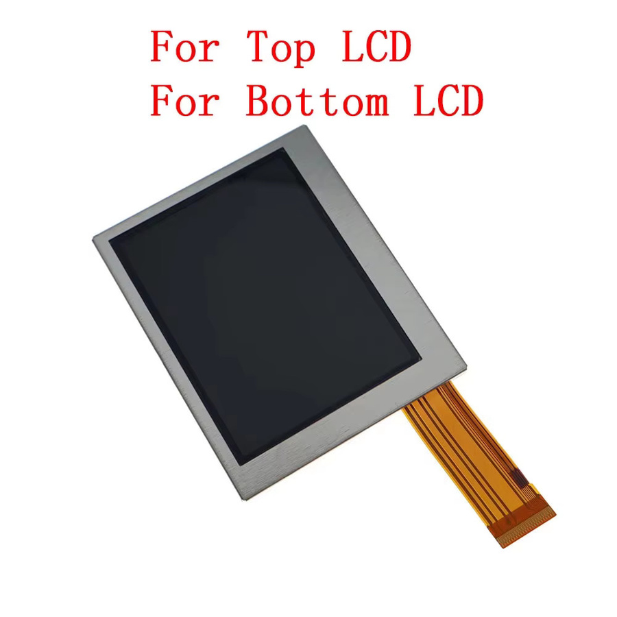 TingDong Universelles LCD-Bildschirm-Ersatzset für Nintendo DS mit oberem und unterem LCD-Bildschirm sowie Touch-Digitizer-Display in Transparent - Bild 2