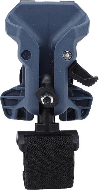 Multifunktionaler Werkzeughalter mit Gürtelclip von Koogeelife, selbstverriegelnder Bohrmaschinen-Gürtelhalter für Bohrmaschinen, Schrauber und Schraubenschlüssel, Farbe: Schwarz/Grau - Bild 1