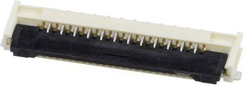Molex FFC/FPC-Anschluss 200528-0121 in Schwarz als Tape on Full Reel - Bild 1