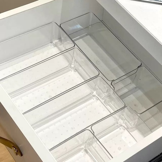 Untior Transparente Acryl-Schubladenbox für Desktop und Badezimmer - Bild 1