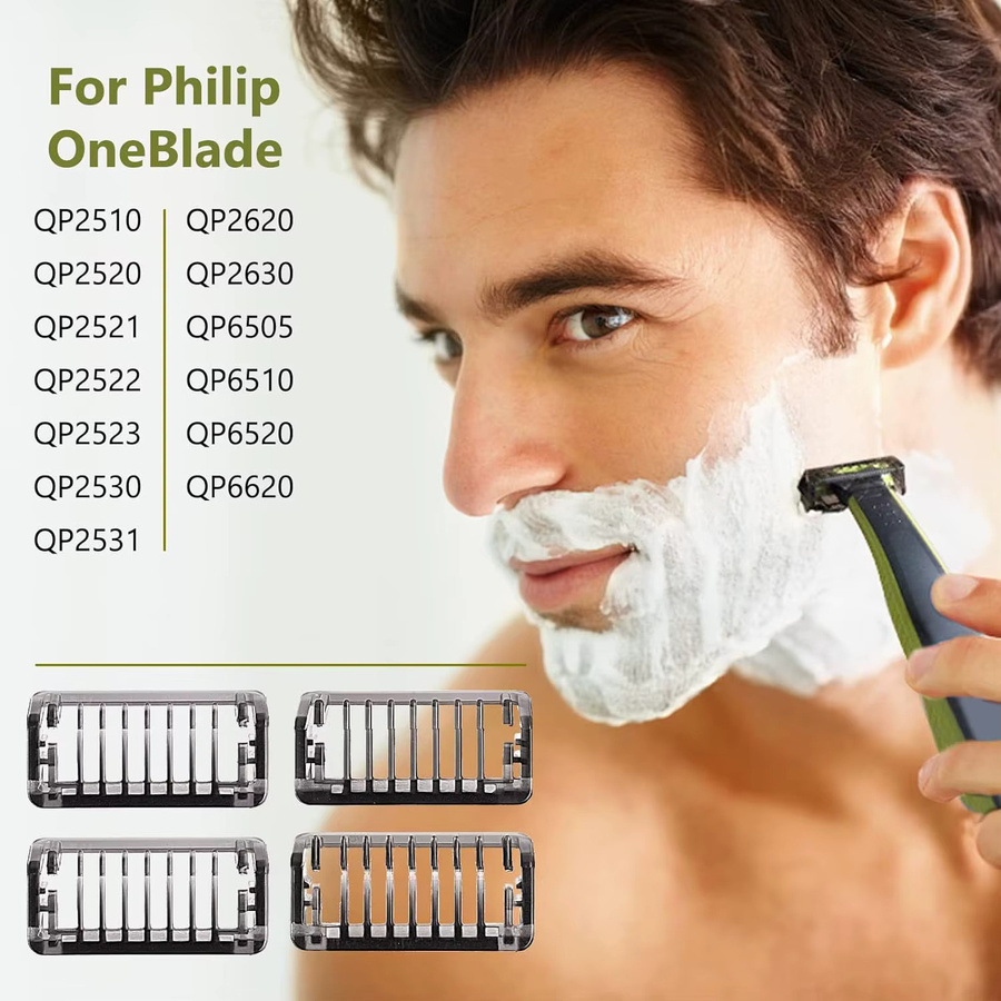 Brangdy Führungskämme für Philips OneBlade Elektrorasierer, Herren - Bild 2