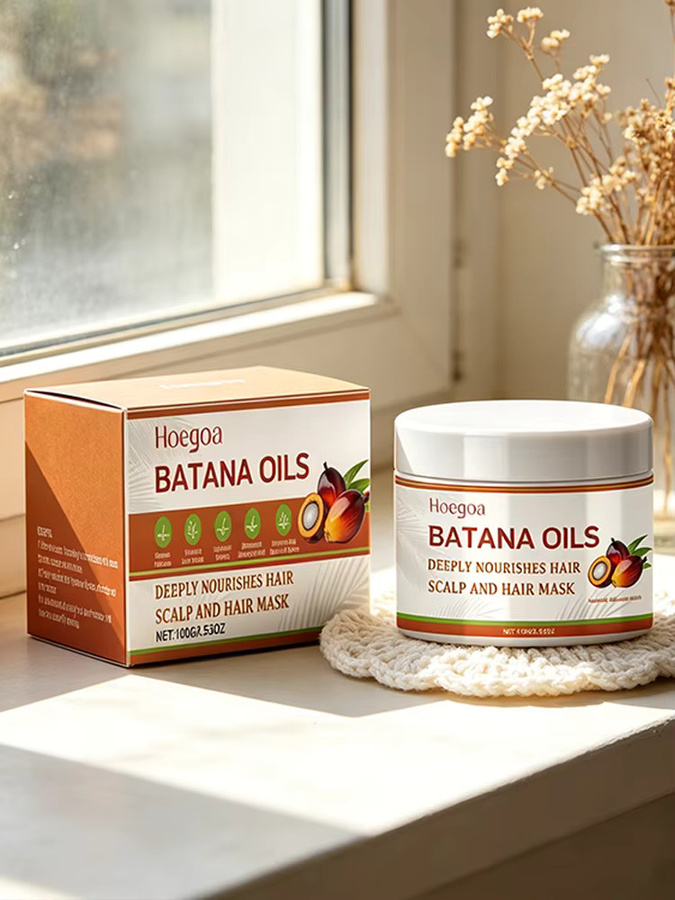 HOEGOA Batana-Öl Kopfhaut- und Haarmaske, 100g, Unisex - Bild 5
