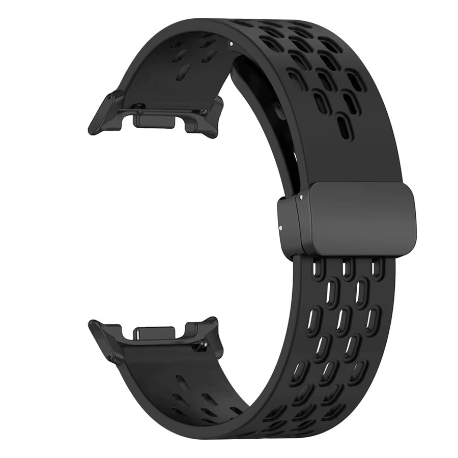 KILPILLS Uhrenarmband Silikon, Magnetband, Schwarz, Samsung Galaxy Watch 8 - Bild 2