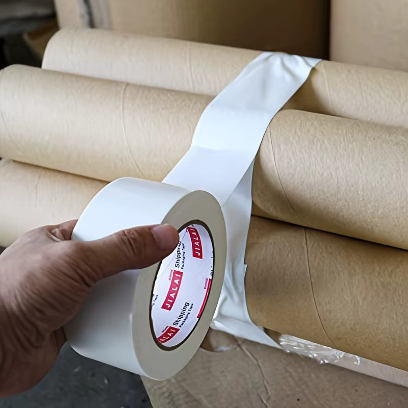 Hochleistungs-Klebeband Weiß, Breite: 5 cm, Länge: 9,14 m, stark und flexibel für Reparaturen und Industrie - Bild 2