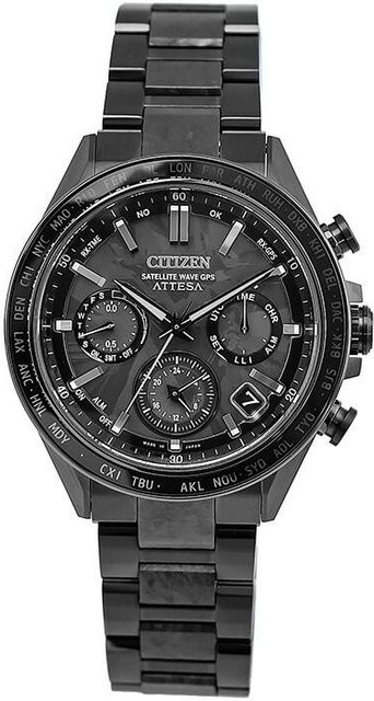Citizen Armbanduhr, Titan, Quarz, 44,55 mm, Schwarz, Unisex - Bild 1