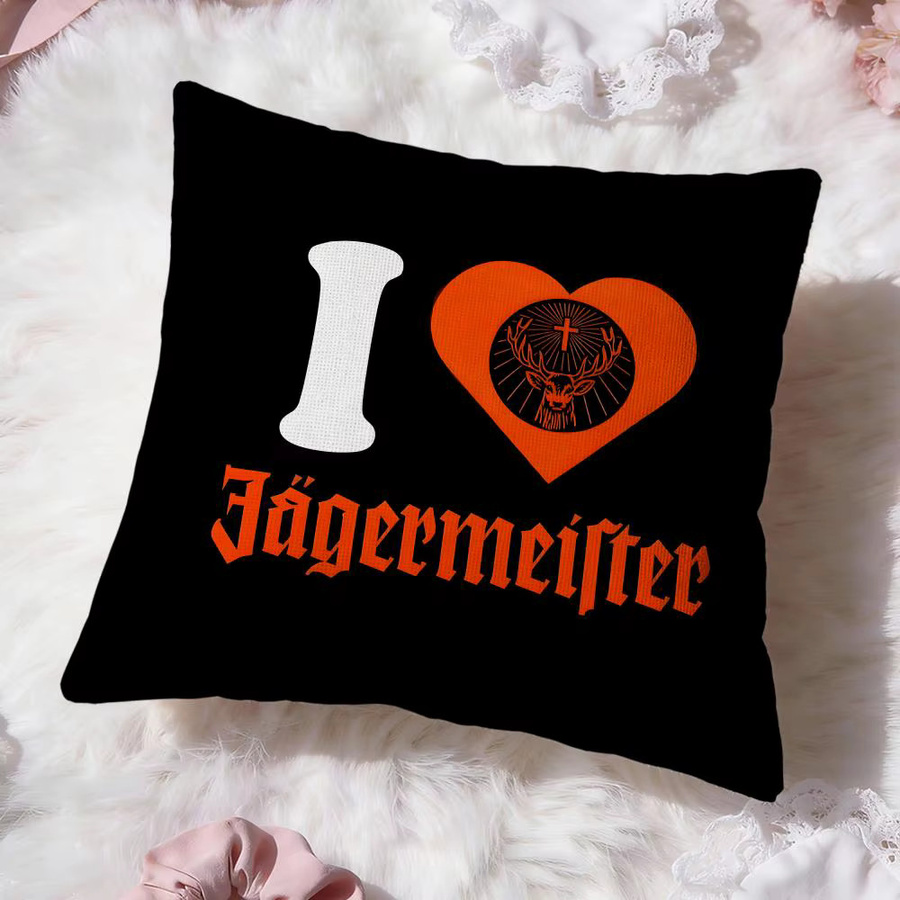 j-Jagermeister Kissenbezug Premium Comfort Reversible Pillow Cove in Schwarz, B/T/H: 30 x 30 x 30 cm - Bild 2