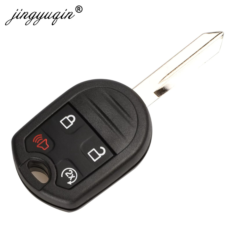 Jingyuqin Funkschlüssel ID63 CWTWB1U793 in Schwarz für Ford Edge Escape Expedition Explorer Flex Fusion Mustang Taurus und Mazda Tribute (433/315 MHz) - Bild 2