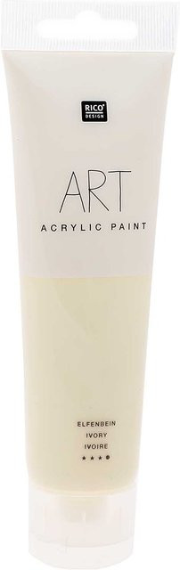 Rico Design ART Künstler Acrylfarbe Elfenbein 100ml - Bild 1