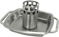 Broil King Hähnchenbratgestell Imperial in Silber - Bild 1