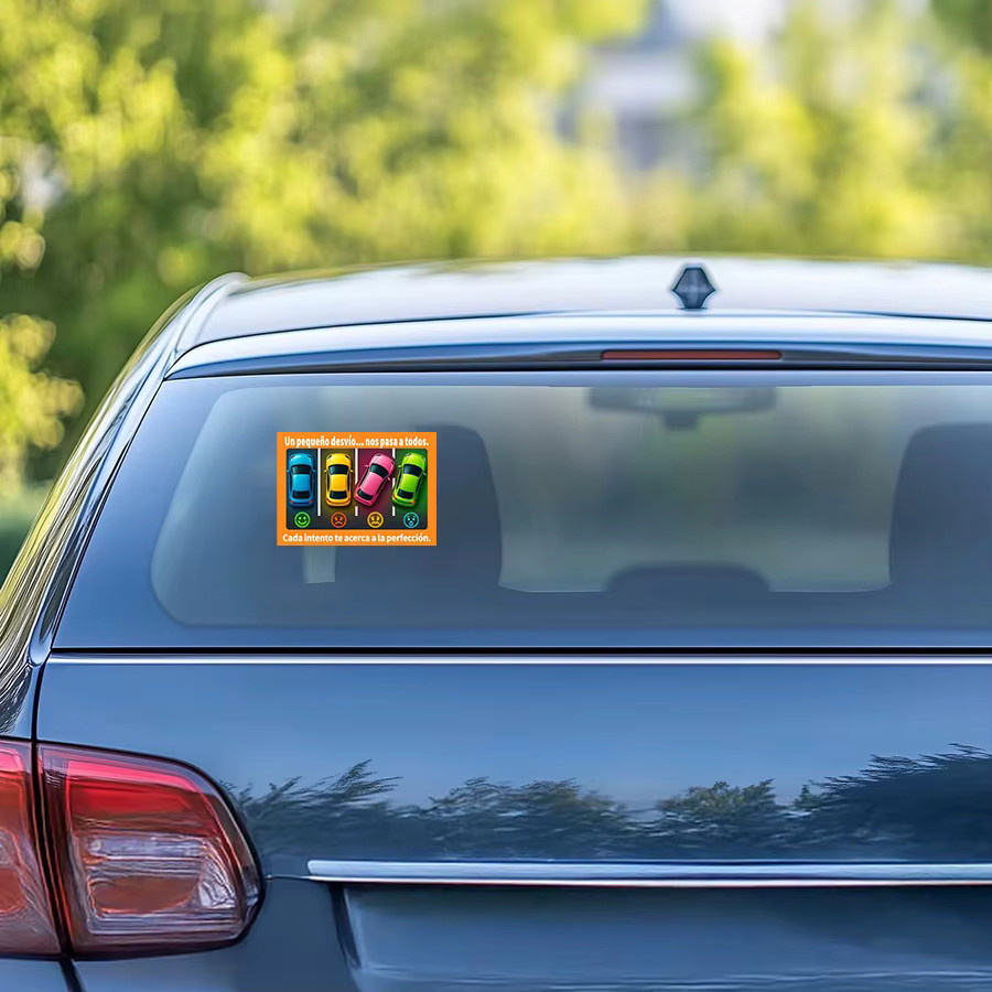 150 Stück lustige spanische Parksticker mit 5 Designs und Schlaufe in Mehrfarbig für humorvolle Markierungen - Bild 3