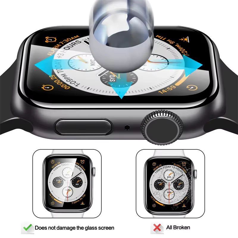 Apple Schutzfolie, Silikon, transparent, Unisex - Bild 5
