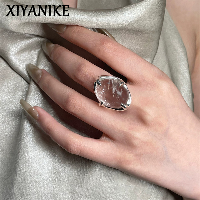 XIYANIK Ring, Kristall, Silber, Damen - Bild 1
