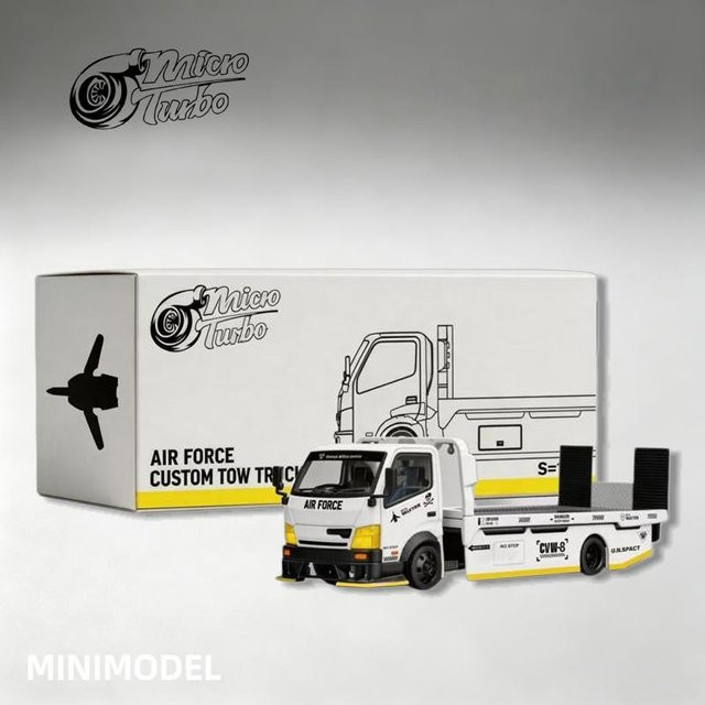 Linyi toy car Mikro-Turbo Abschleppwagen Luftwaffe, Modellauto, 1:64, ab 14 Jahren - Bild 1