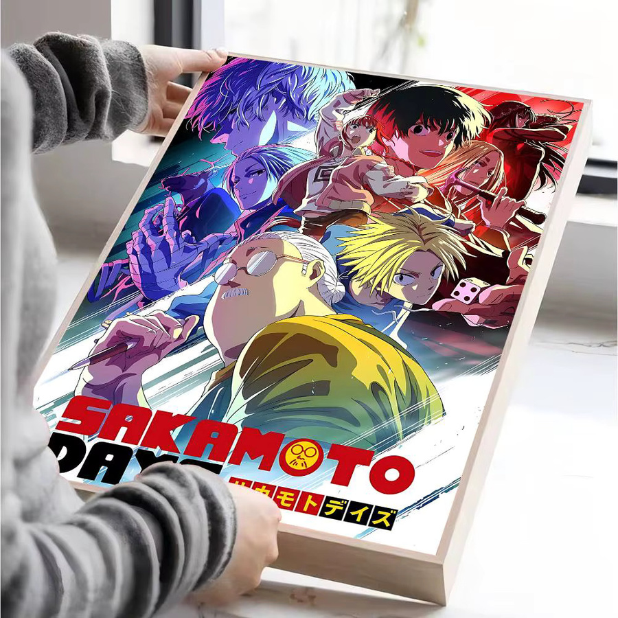 Beast Kingdom SAKAMOTO DAYS Anime Filmplakat Aufkleber in Mehrfarbig - Bild 4
