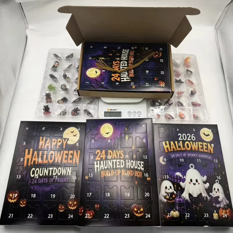 Bandai Halloween-Adventskalender, 24-teiliges Set, Fantasy, ab 14 Jahren - Bild 1