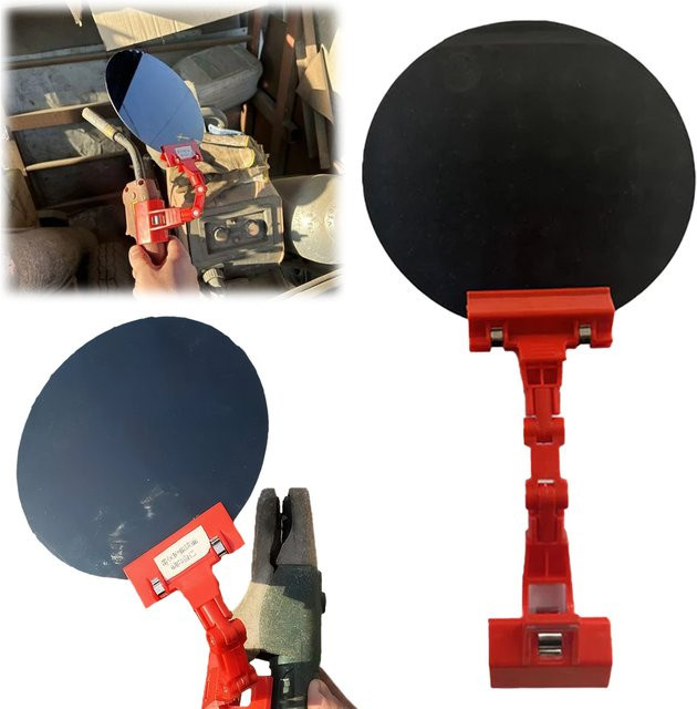Clip-On Universal Runde Schattierung Abdeckung als Schweißerschutzschild in Schwarz mit Durchmesser: 32,0 cm und Tiefe: 16,0 cm - Bild 1