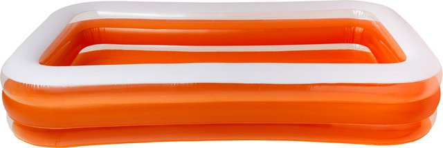 CRIVIT XXL Freizeitpool aufblasbar aus Kunststoff, B/T/H: 380 x 183 x 60 cm - Bild 1