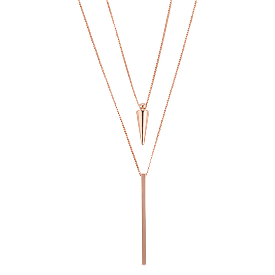 Heidemann Schmuck Kette Duplo, Rose, Damen - Bild 1