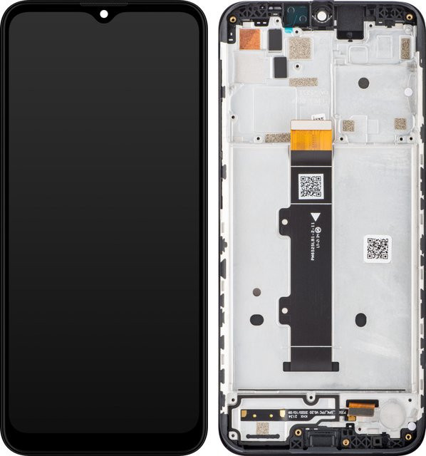 Motorola Moto G20 Display mit Touchscreen und Rahmen in Schwarz - Bild 1