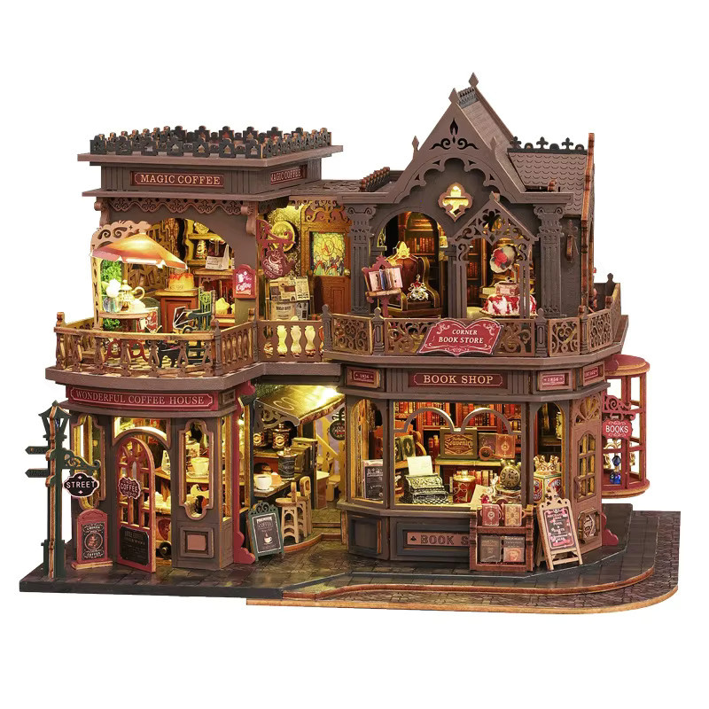 StartCabin DIY Große Puppe Haus, Holz Miniatur Möbel Puppenhaus, Modell Montage Spielzeug - Bild 5